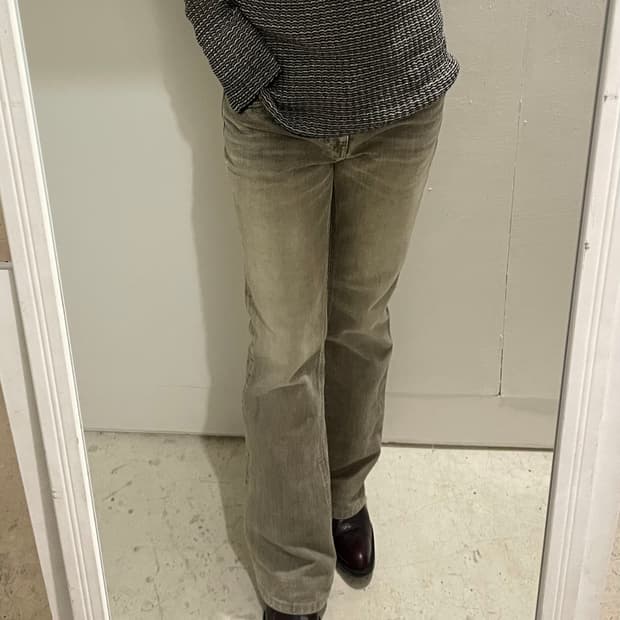 DOMINGO boots cut denim pants