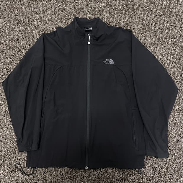 노스페이스 경량 바람막이 자켓 블랙 105(XL)