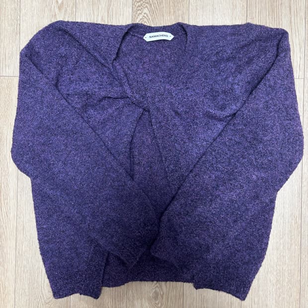 (40)나마체코 knotted cardigan