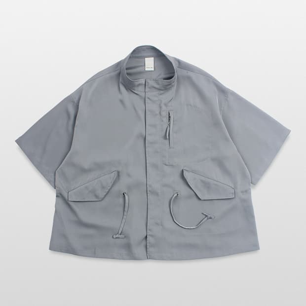 CASPER JOHN Fishtail Stand Collar Jacket