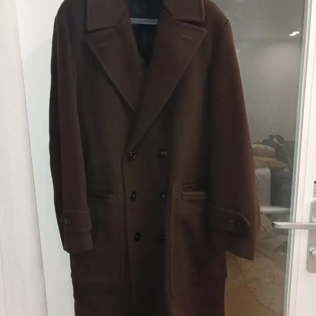 TOM FORD CASHMERE WOOL DOUBLE COAT