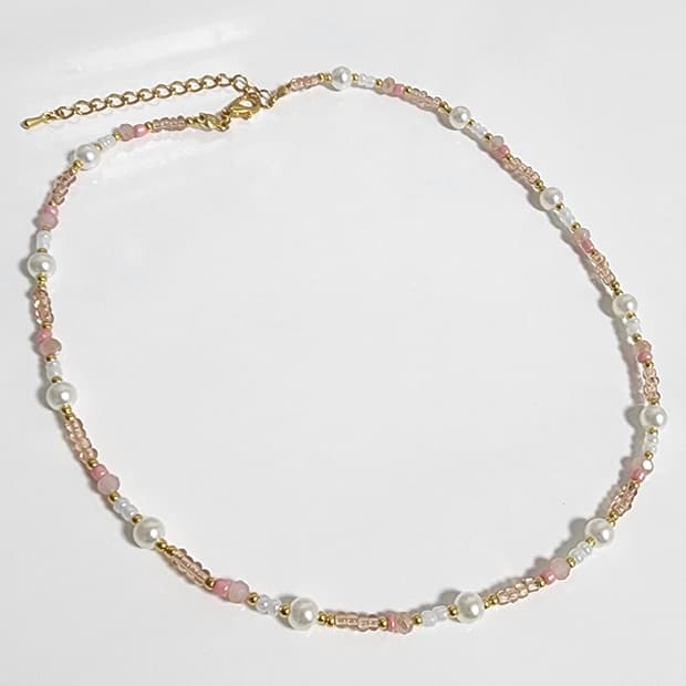 벚꽃놀이 목걸이