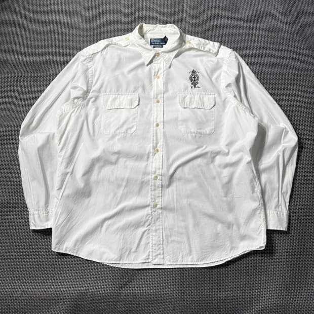 폴로 화이트 셔츠 (old-8563)