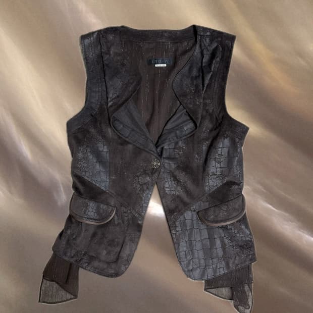 빈티지 페어리 브라운 자켓