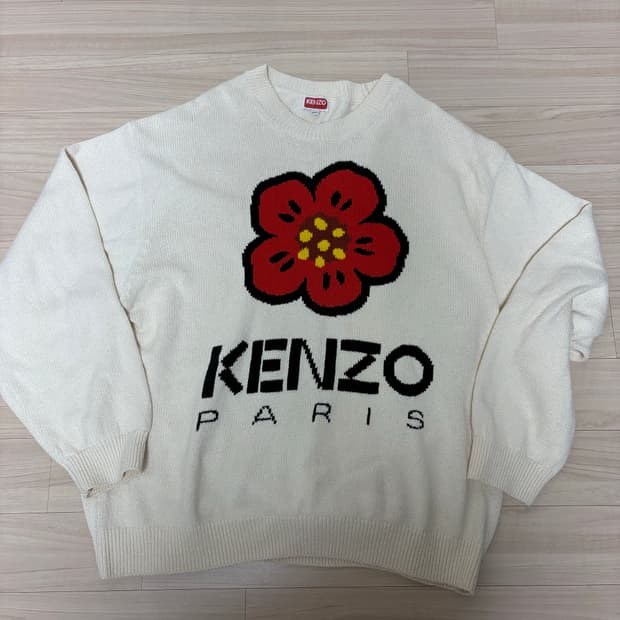 XXL - KENZO 겐조 보크 플라워 니트 
