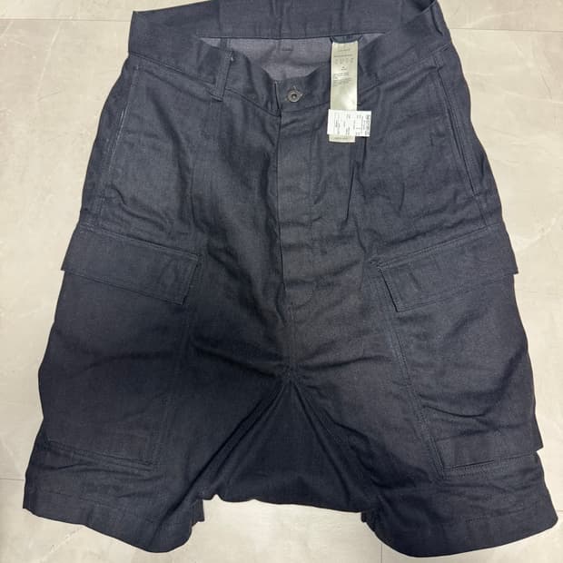 릭오웬스 사무엘 하프 카고 쇼츠