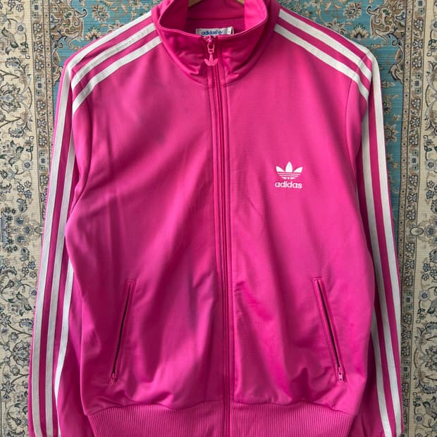 아디다스 핑크 파이어버드 트랙탑 져지1618