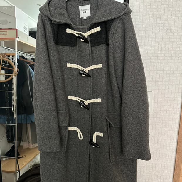 유니클로 jw앤더슨 콜러보 떡볶이 코트