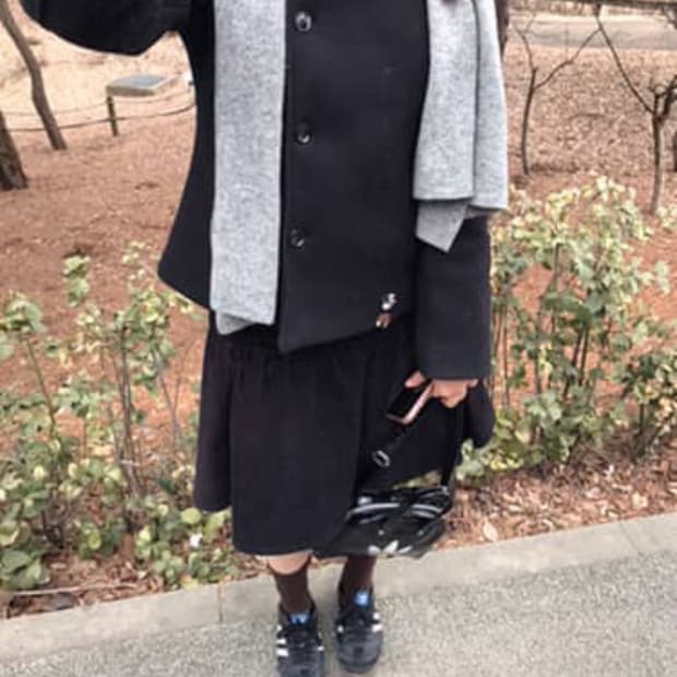 디젤 코듀로이 스커트