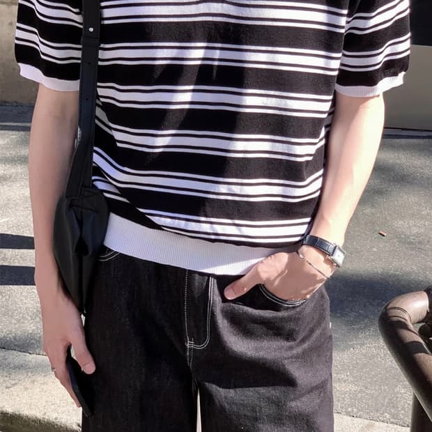 WC 비스코스 린넨 단가라 니트