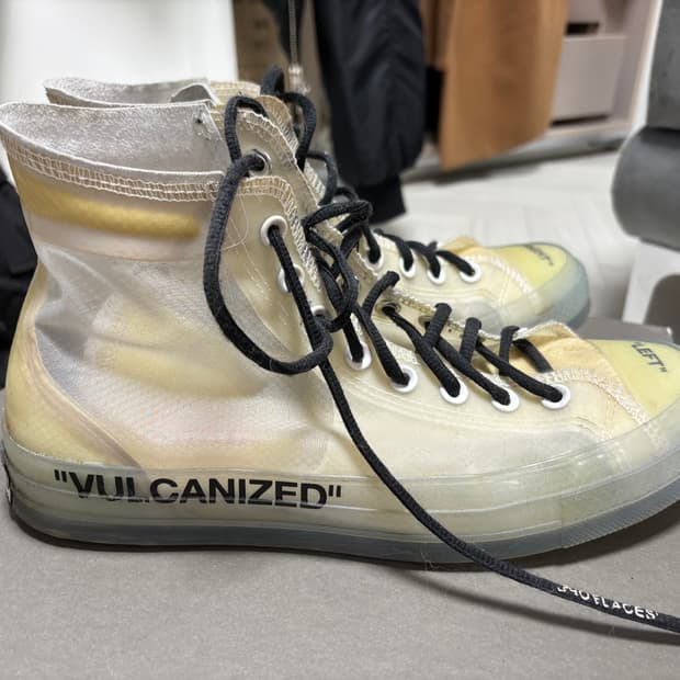 (275)컨버스 X 오프화이트 척 70 하이 더 텐