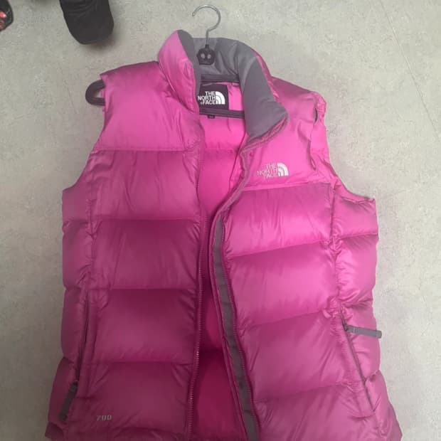 노스페이스 조끼패딩