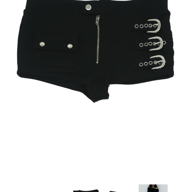 Taae 태 벨트 쇼츠 three belt shorts