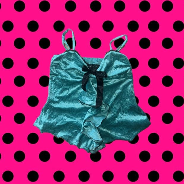 미쿠깔 갸루 민트 나시