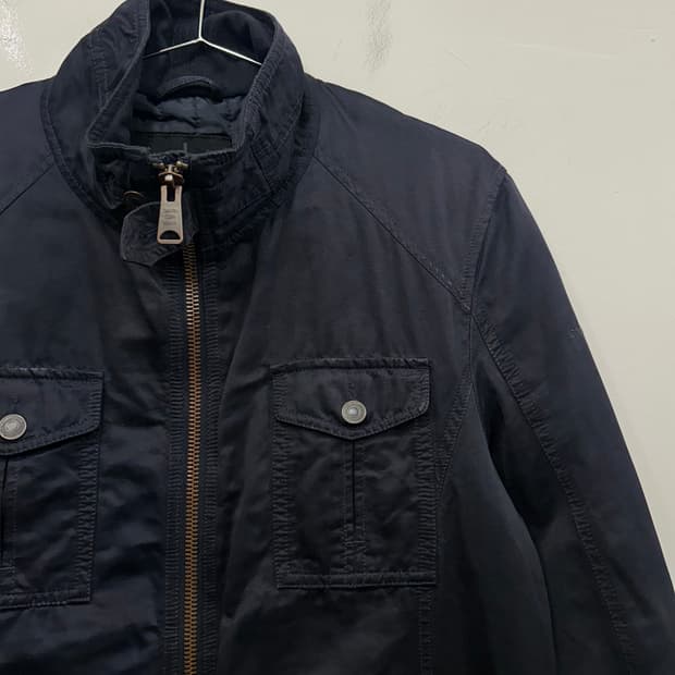 캘빈클라인 CK ONE 이너퀼팅 코튼 사파리자켓