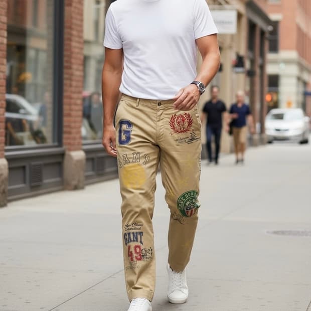 Gant 간트 시니어 코드 치노 팬츠