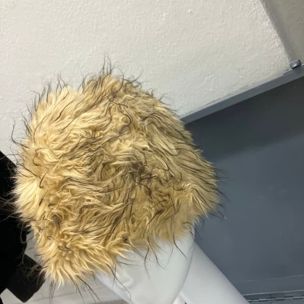 Vintage fur hat