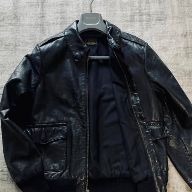 폴로 랄프로렌 A2 카우하이드 자켓