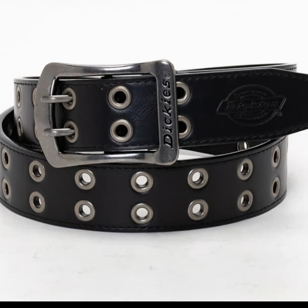디키즈 더블아일렛 벨트 블랙