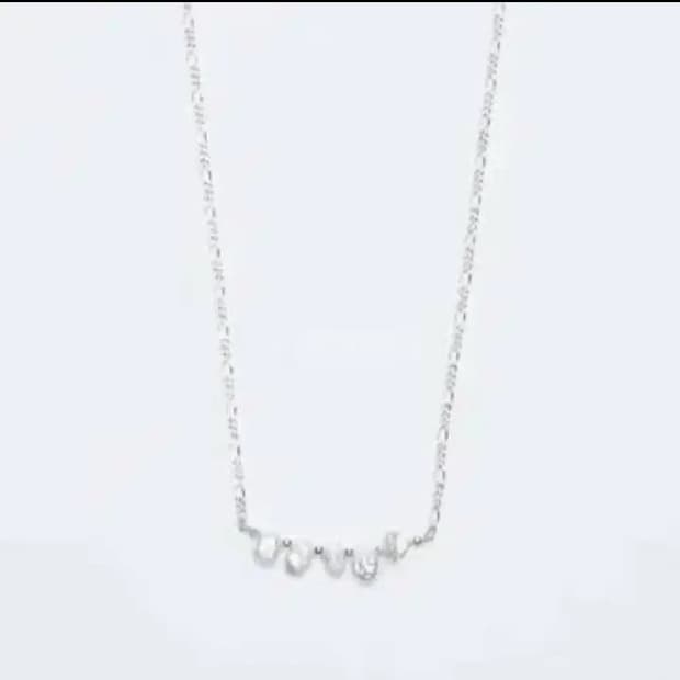 유스 진주 목걸이 os