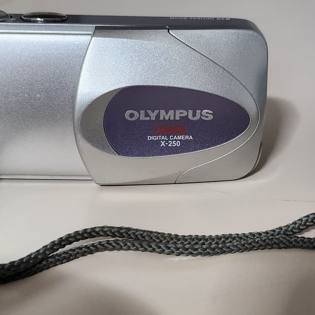 OLYMPUS X-250 ZOOM 빈티지 레트로 디지털카메라