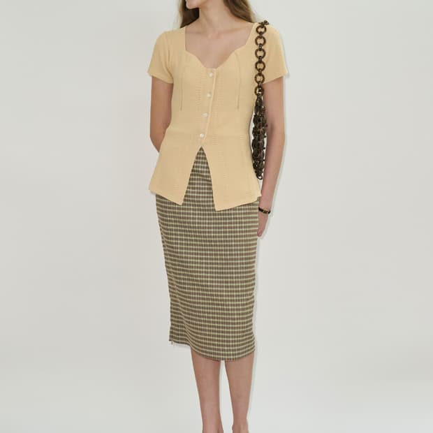 Eddie Skirt (Green Check)