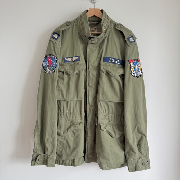 폴로 랄프로렌 M-65 모티브 야상 밀리터리 자켓
