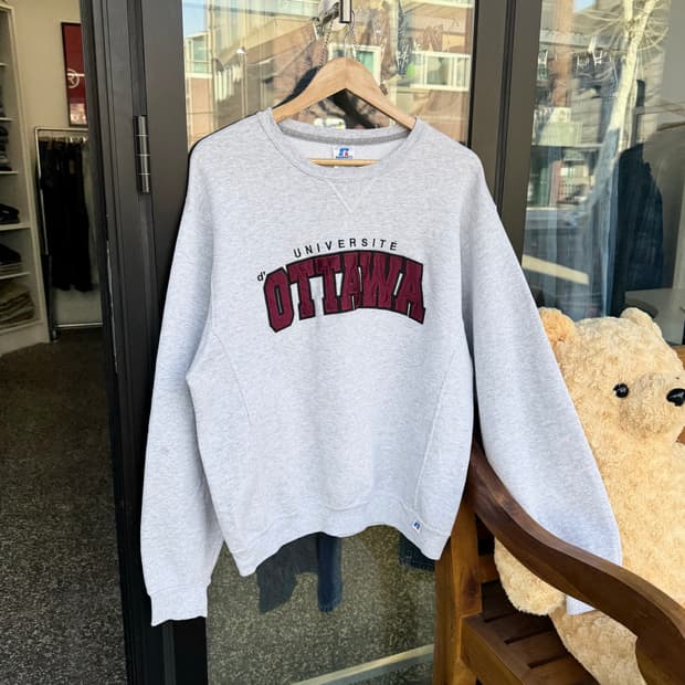 러셀 빈티지 스웻셔츠 맨투맨 (M)   