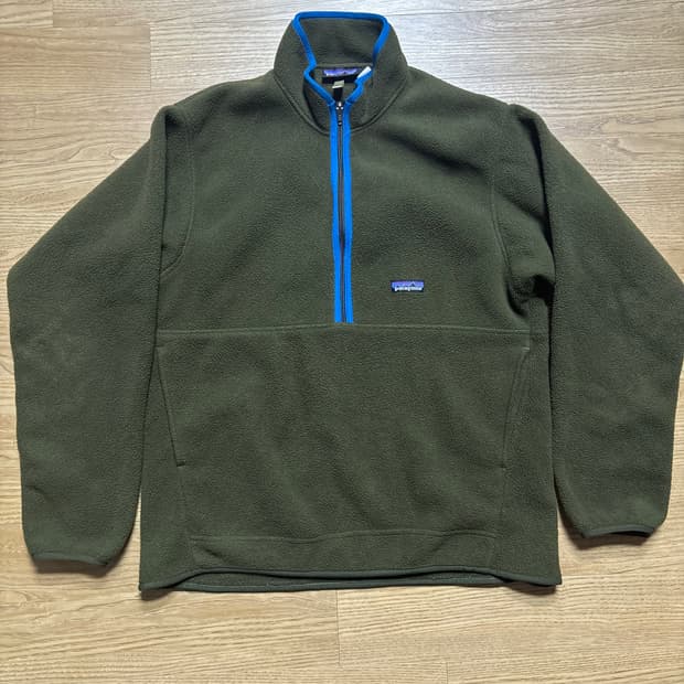파타고니아 신칠라 하프집업 올리브 M