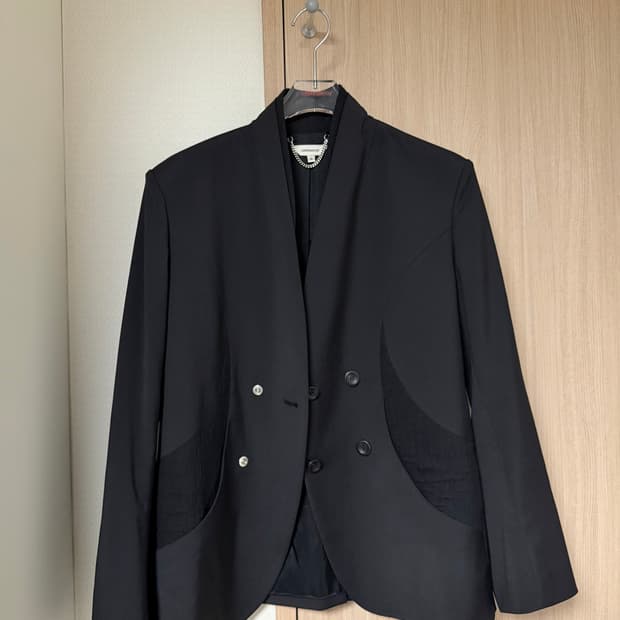 커마웨어 숄 카라 블레이저 자켓