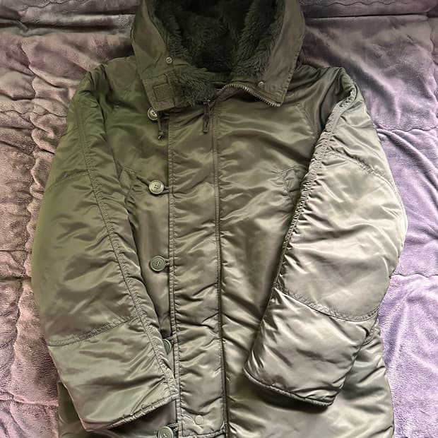 알파인더스트리 N3B 세이지 그린