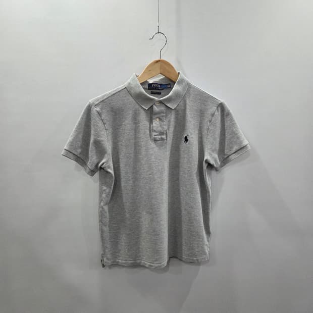 폴로랄프로렌 우먼 피케 카라 반팔티 그레이 M