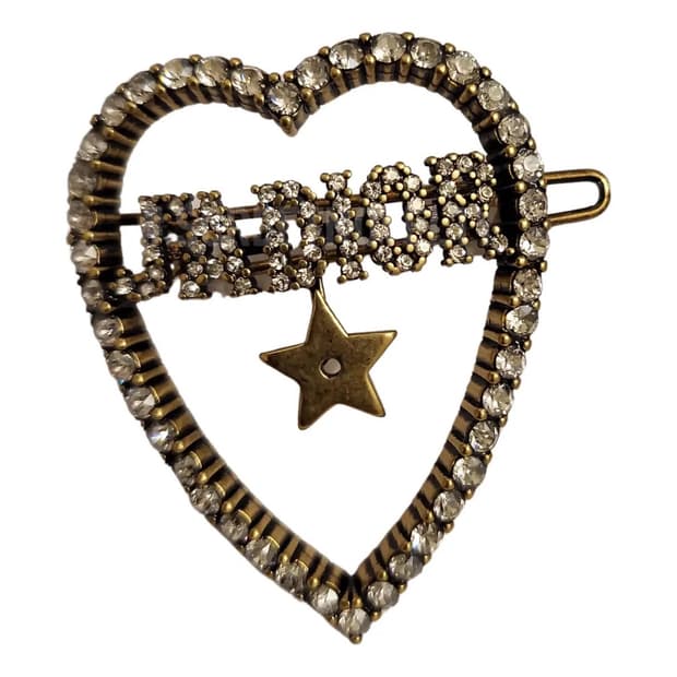 쟈디올 하트 큐빅 헤어클립