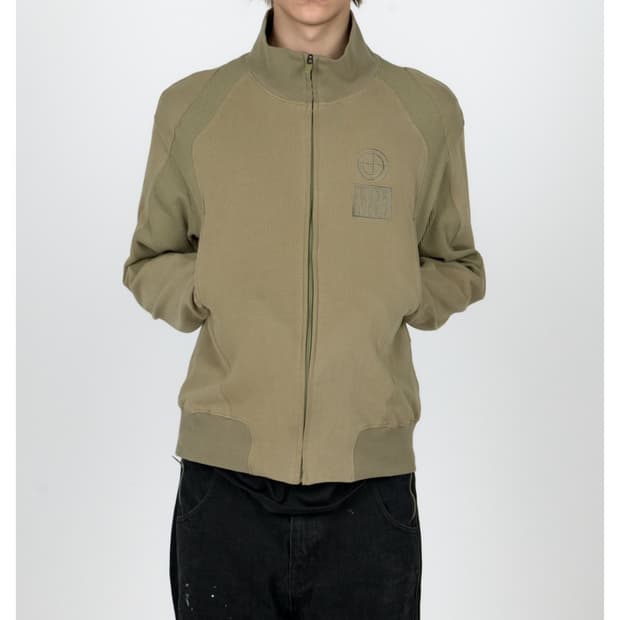 MPa CONTRAST ZIPPED JACKET (KHAKI) 
