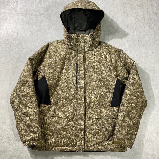 [L] Salomon 살로몬 립스탑 나일론 카모플라쥬 윈드자켓