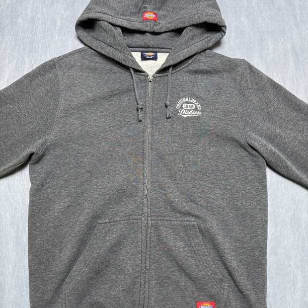 Dickies 1922 후리스 안감 풀집 후드집업