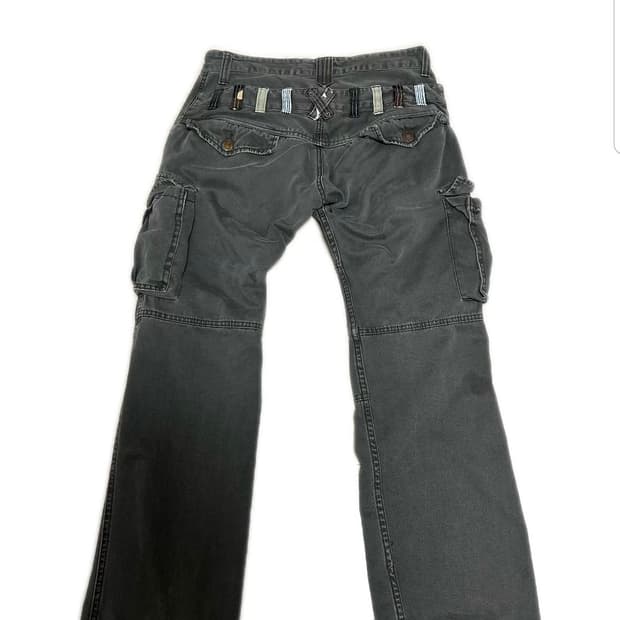 빈티지 레이어드 카고팬츠