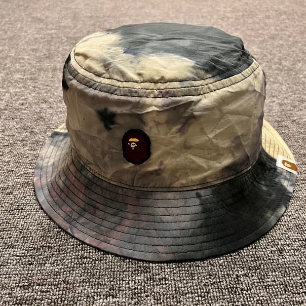 BAPE 베이프 타이 다이 버킷햇 L 새제품
