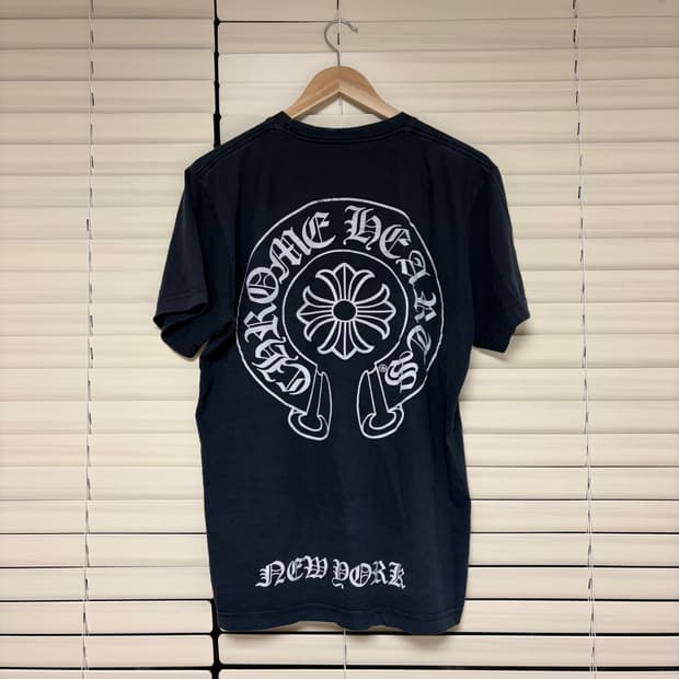 크롬하츠 Chrome Hearts 홀스슈 말발굽 뉴욕 반팔 티셔츠 M