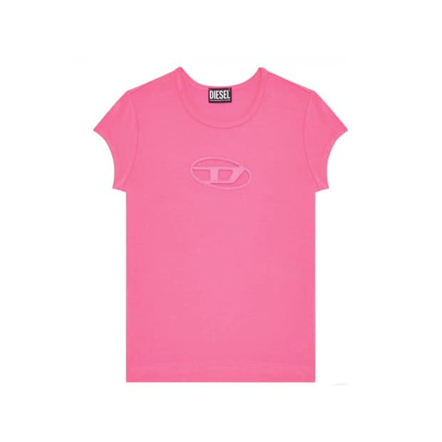 Diesel T-Angie Peekaboo Logo T-Shirt