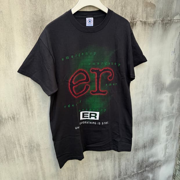 90s ER 드라마 프로모 반팔 티셔츠