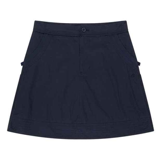 [0사이즈] 코이세이오 로우 엣지 코튼 스커트 네이비