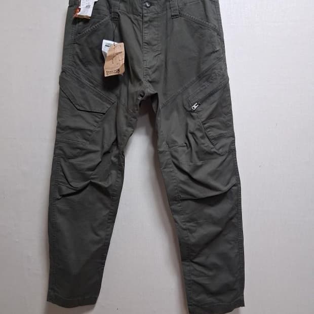 GENBA 남성  카키색 카고팬츠

미착새옷 34 35