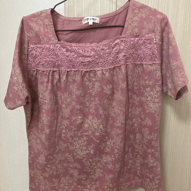 빈티지 플라워 티