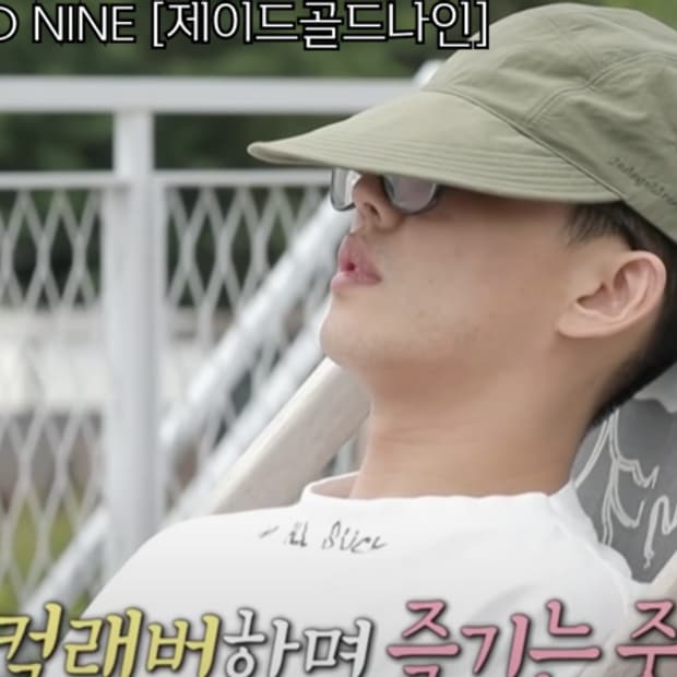 제이드골드나인 유아인 캠프캡 (남여공용)