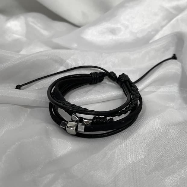 black bracelet