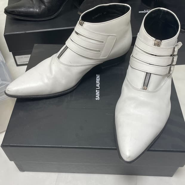Saint laurent 14ss 3지퍼 부츠 45 hedi era