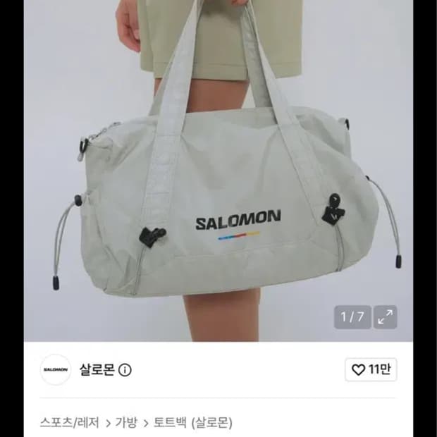 살로몬 포쉬 토트백