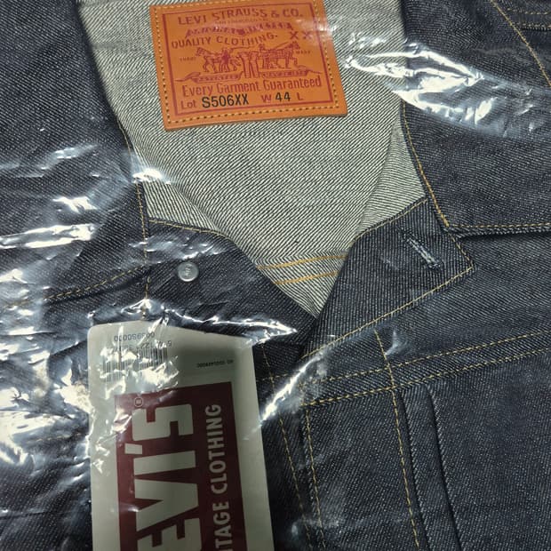 리바이스 LVC S506XX 대전판 44 XL사이즈