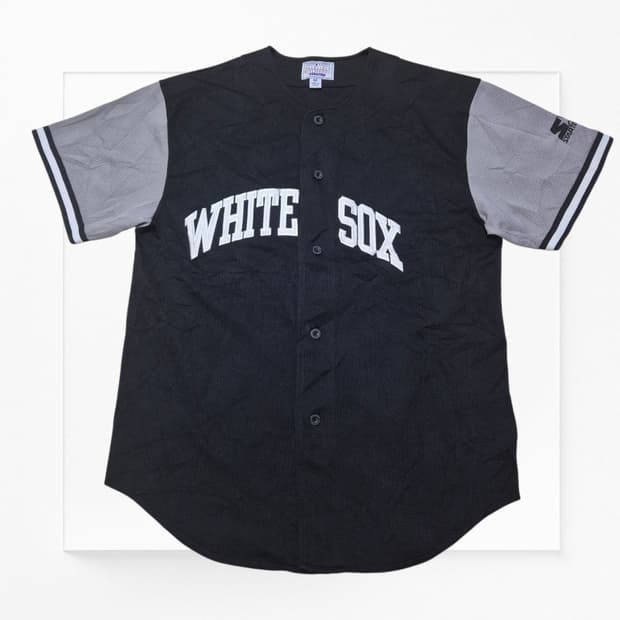 [올드스쿨🔥] 90s 스타터 시카고 화이트 삭스 저지